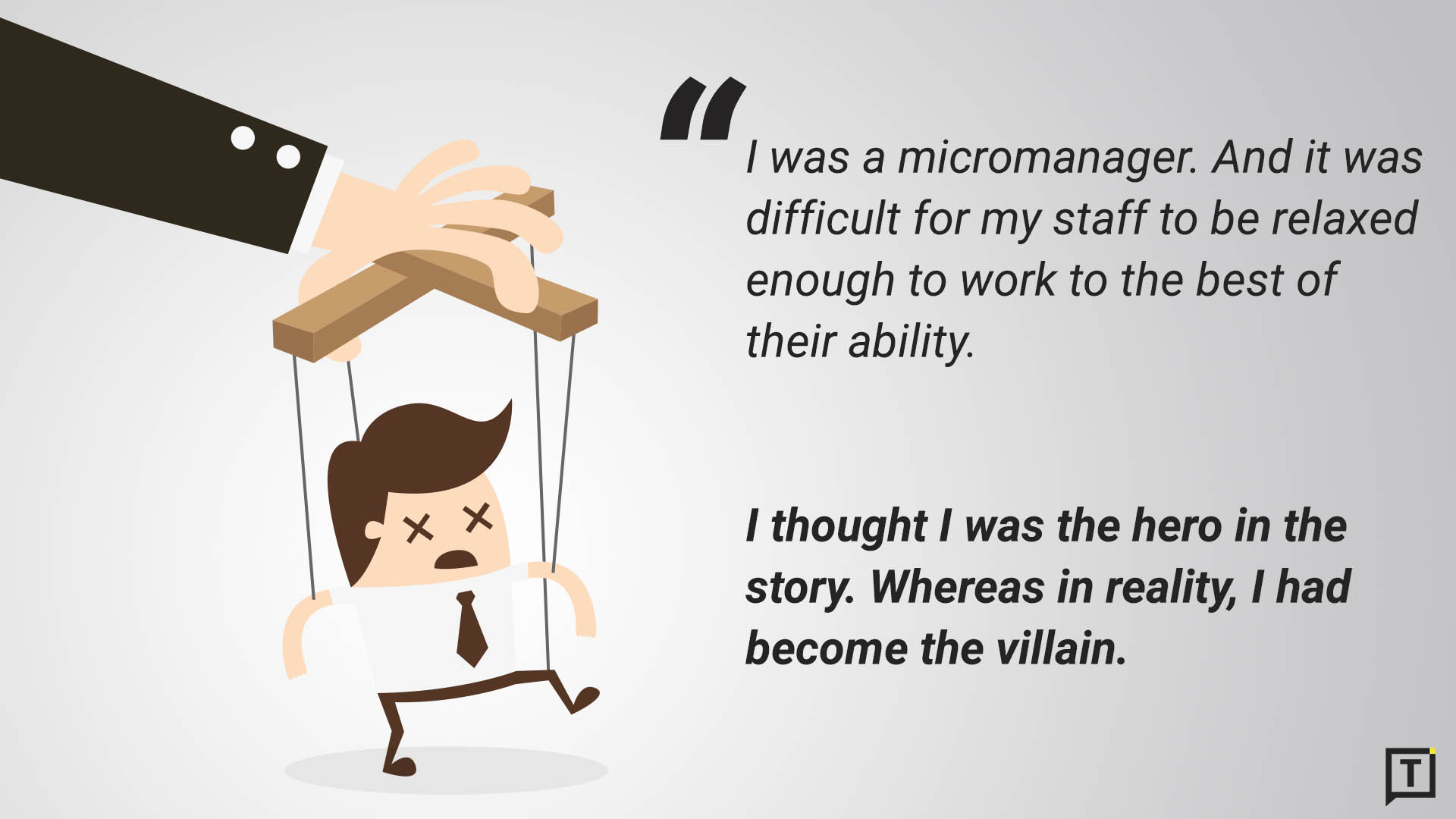 Handle a micromanaging boss