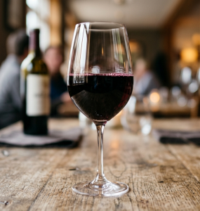 Google Gemini created glass of wine