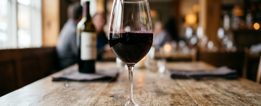 Google Gemini created glass of wine